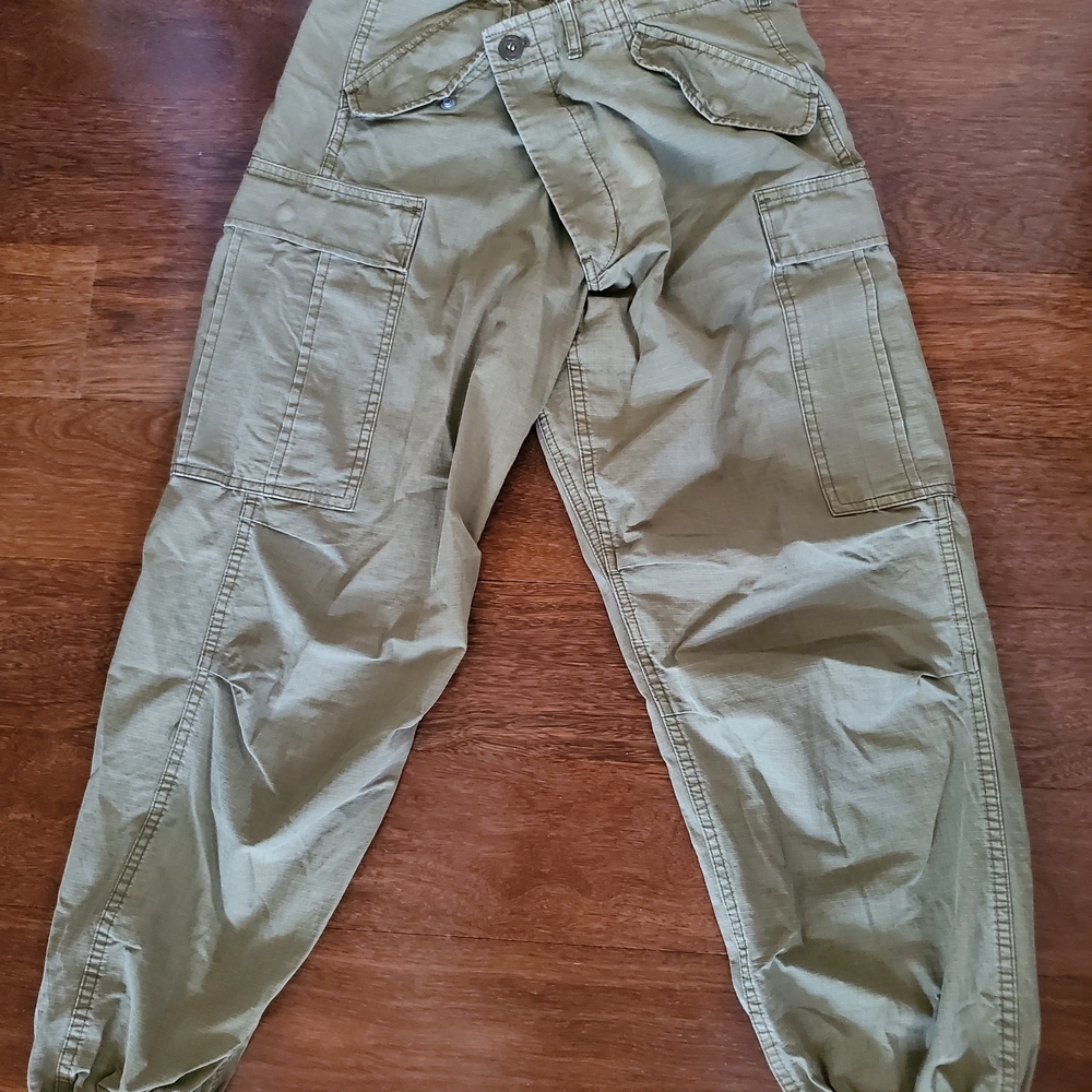 R13 Distressed Cargo Crossover Pants